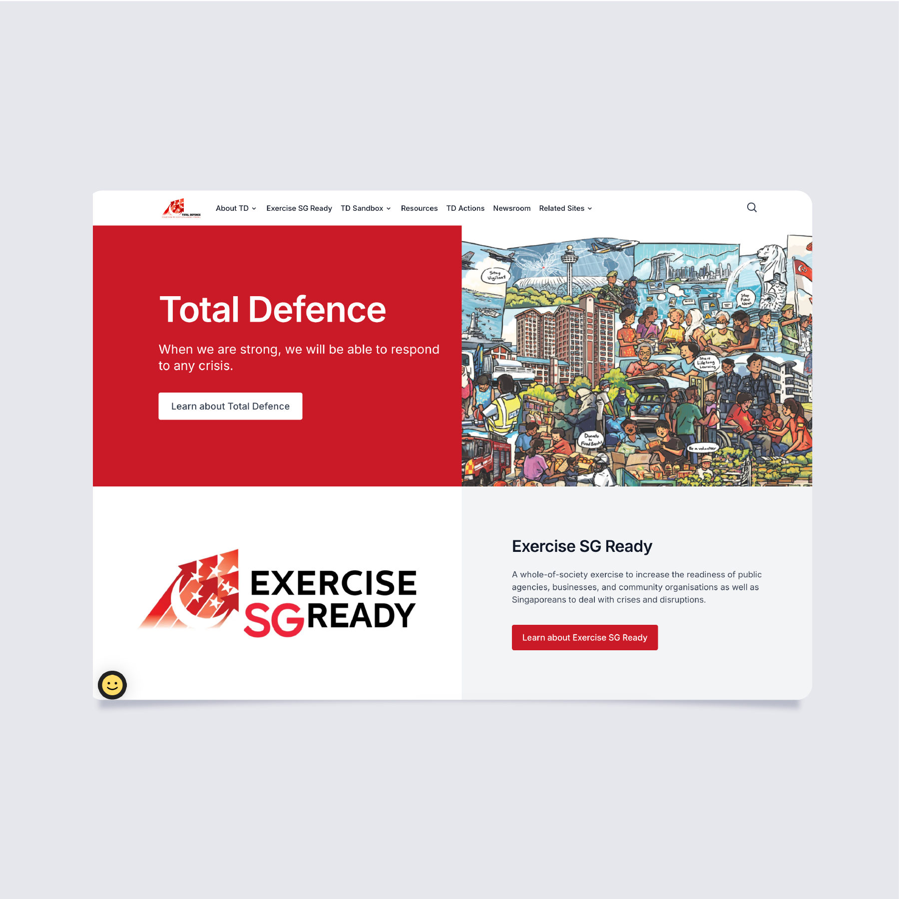 Total Defence Website